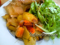 курица запеченная под солью