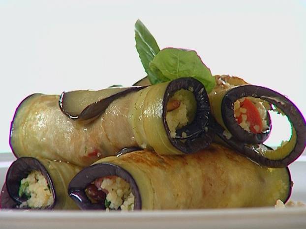 рецепты закуски баклажан с кускусом